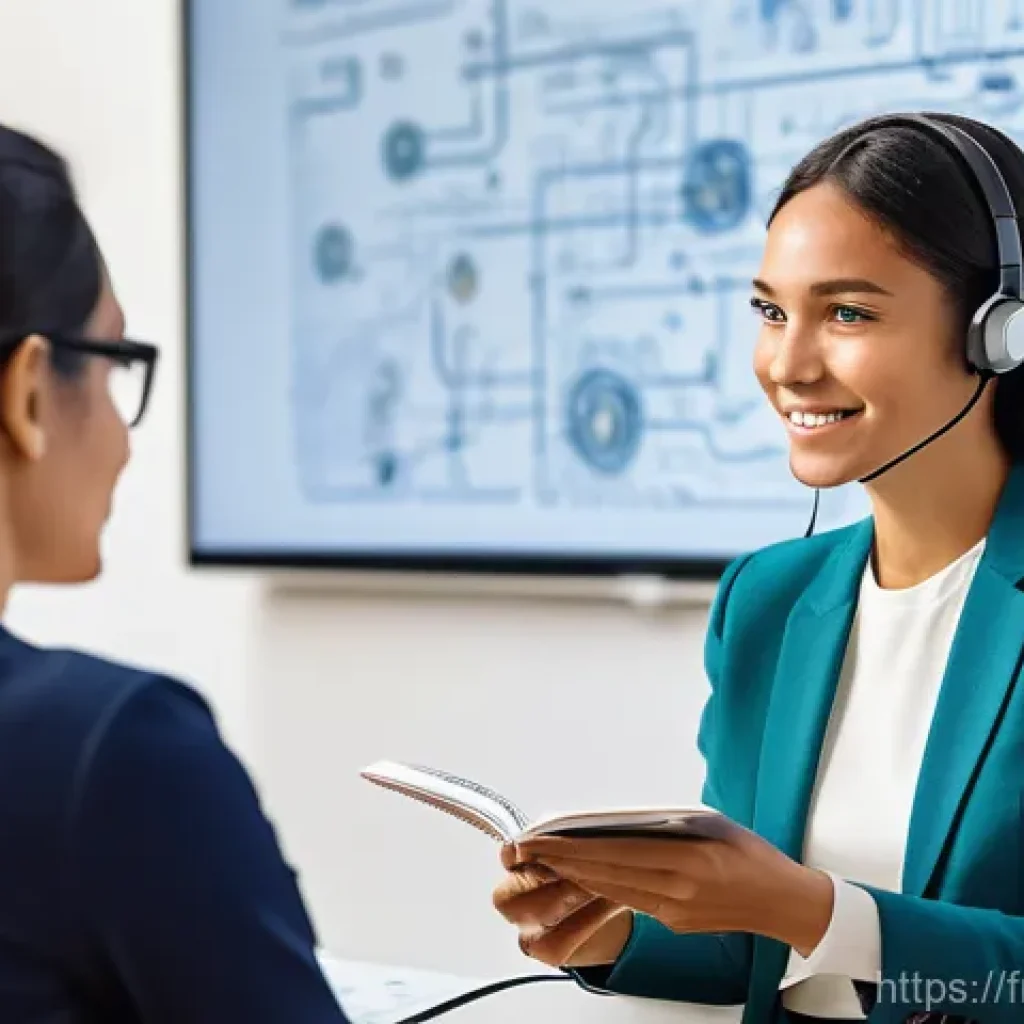 자기주도학습코치 실무 능력 향상법 - **A group of diverse adult learners (25-50 years old) in a brightly lit, modern learning space.** On...